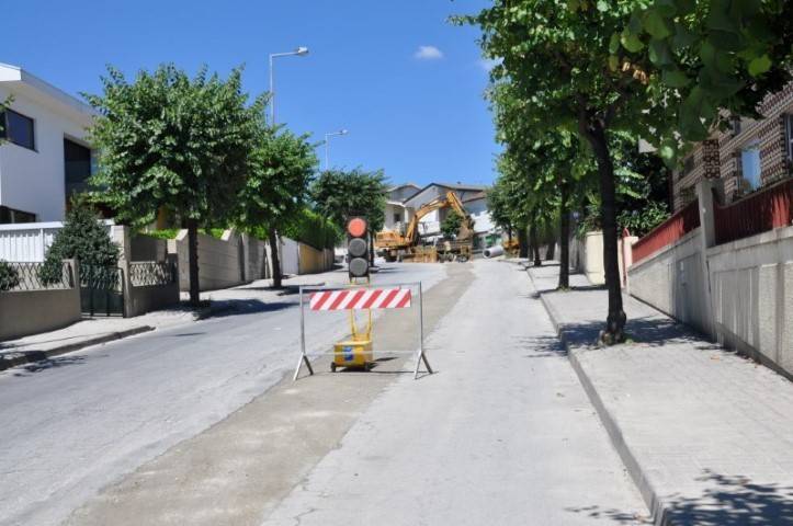 Avenida das Tomadas em Felgueiras