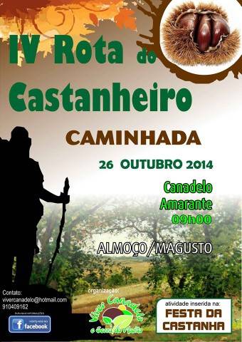 Caminhada Rota dos Castanheiros a 26 de Outubro