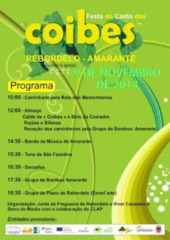 Festa das Coibes a 9 de Novembro