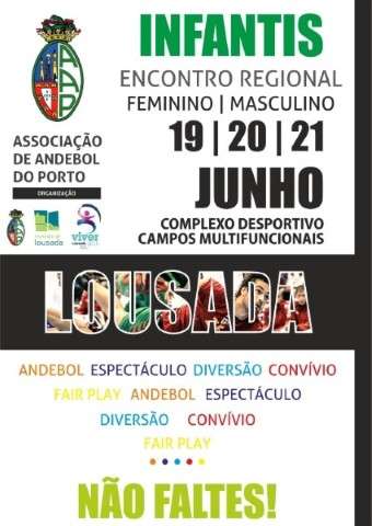 Andebol a 20 e 21 de Junho em Lousada