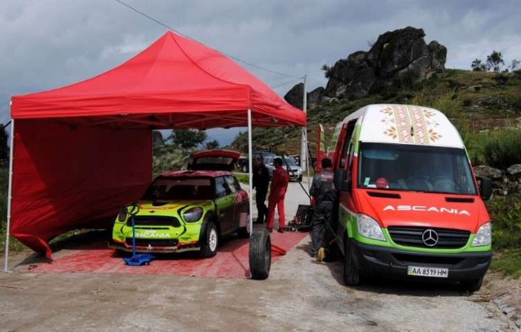 Eurolamp World Rally Team testou em Amarante (1)