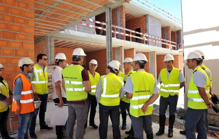 Obras do quartel da gnr de Fafe