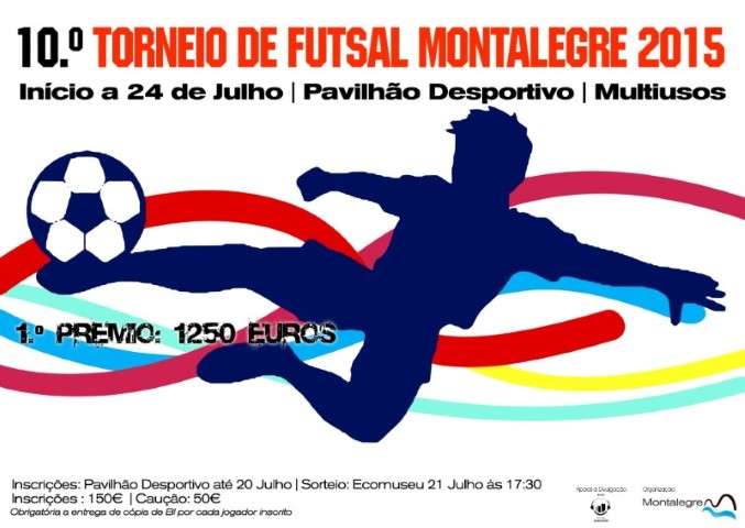 X Torneio de Futsal de Montalegre (Cartaz)