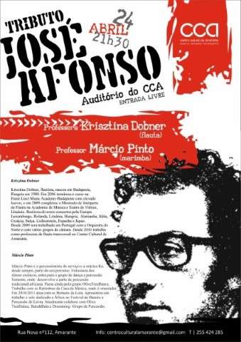 Zeca Afonso homenageado no CCA