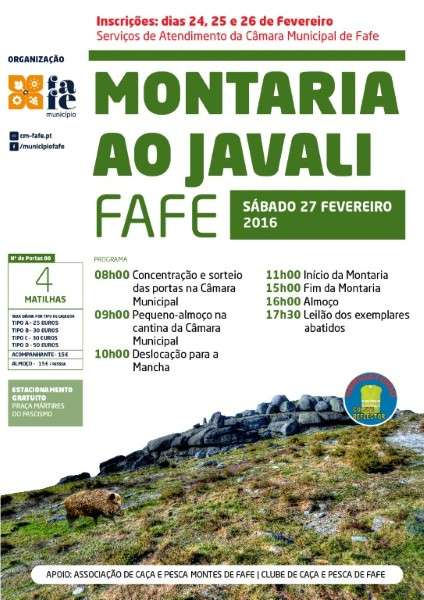 Montaria ao Javali em Fafe