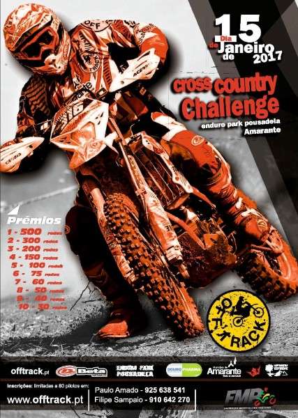 Amarante recebe Prova Offtrack Cross Country Challenge