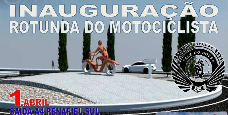 Penafiel inaugura Monumento do Motociclista