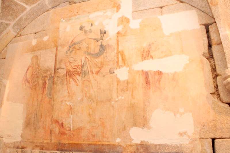 Ribeira de Pena - descoberta pintura mural com 400 anos