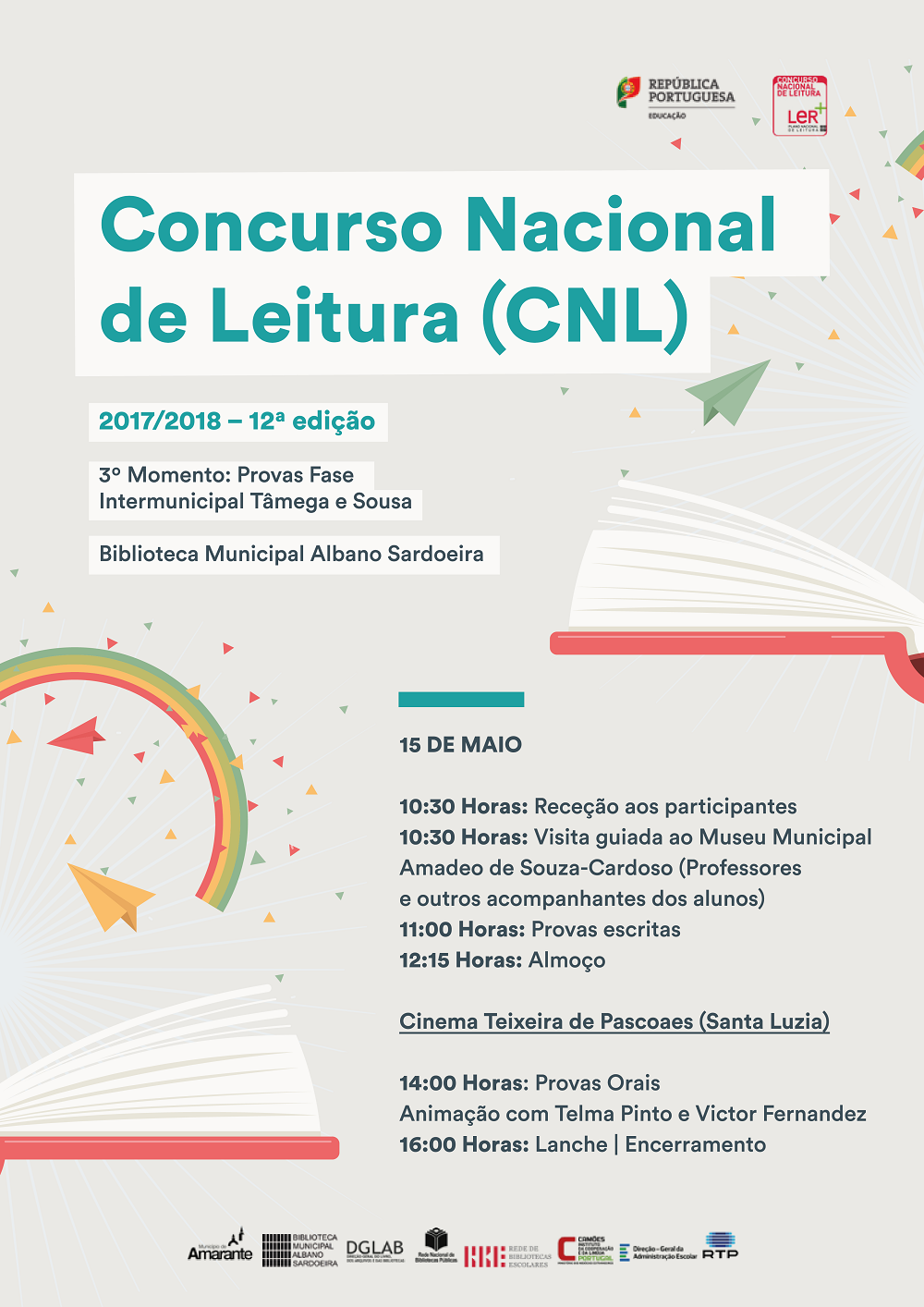 Biblioteca Municipal acolhe Concurso Nacional de Leitura