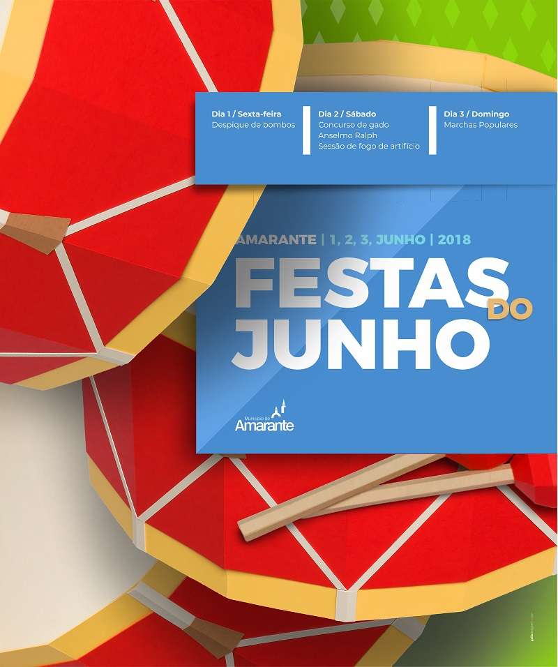 Cartaz - Festas do Junho 2018