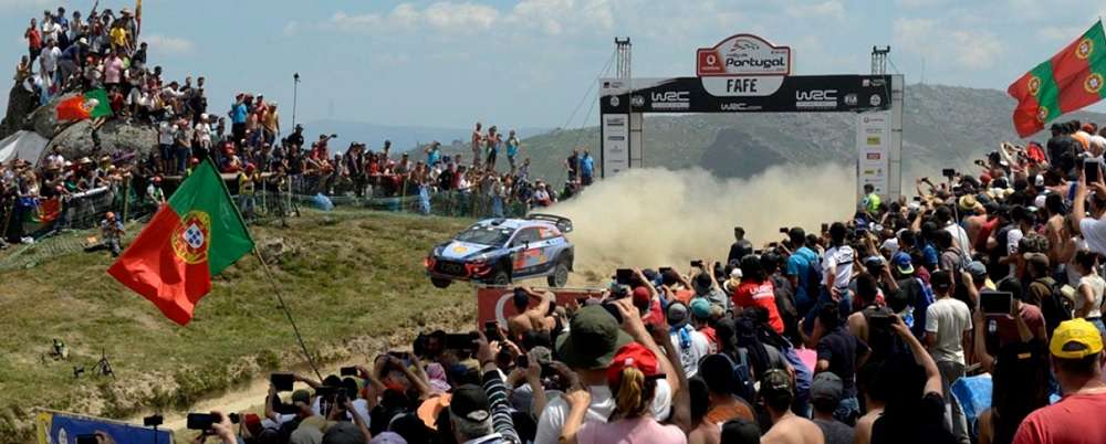 Hierry Neuville estreia-se no quadro de honra em Portugal