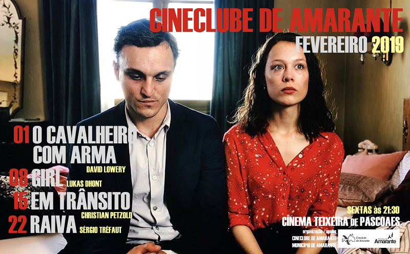 Cineclube de Amarante - cartaz de fevereiro