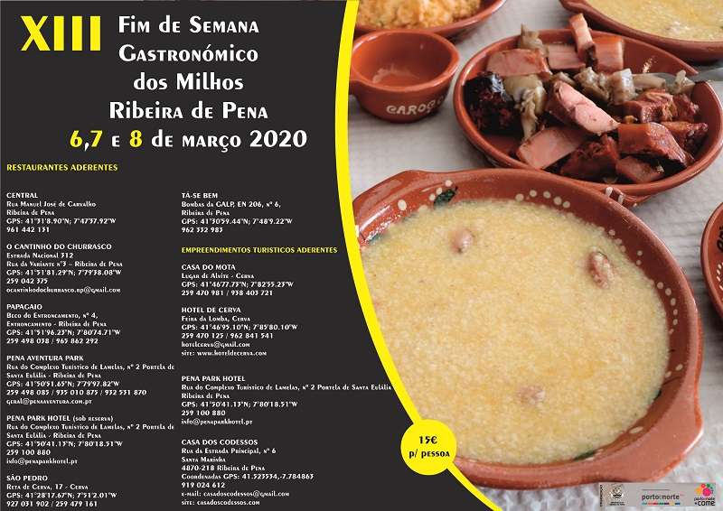 Milhos Ribeira de Pena