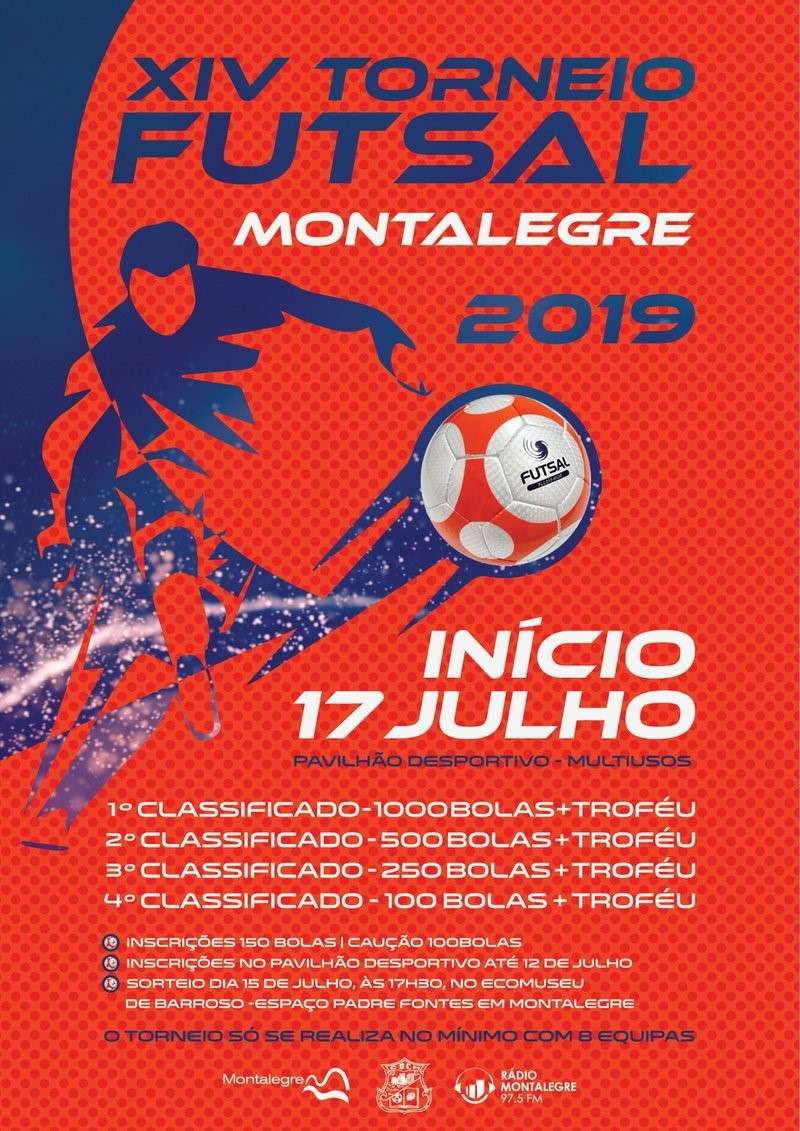 Montalegre recebe o XIV Torneio de Futsal