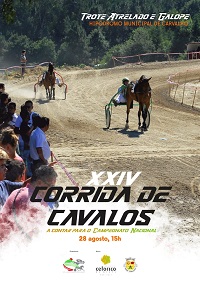 Cartaz Corrida de Cavalos pequeno