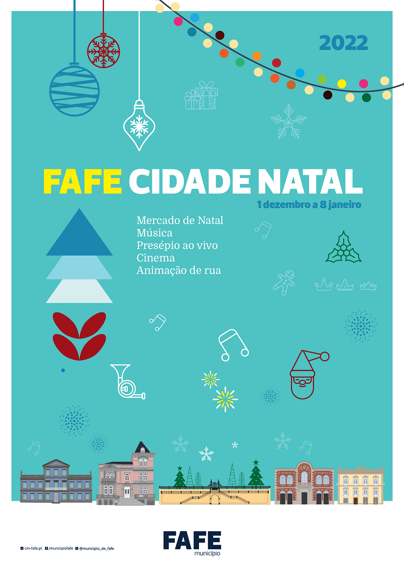 Cartaz Fafe Cidade Natal 2022 1