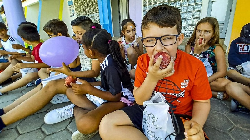 Fruta nas escolas